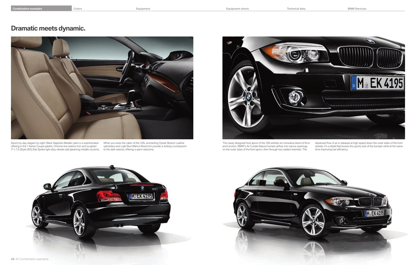 2012 BMW 1-Series Coupe Brochure Page 21